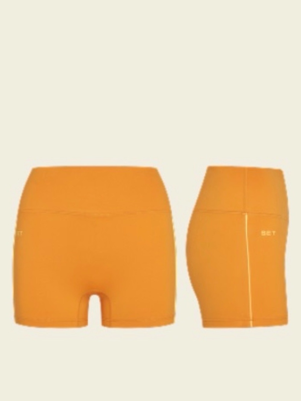 Set active FORMCLOUD CLOUD PIPE SHORTS - ORANGE SODA